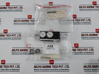 ABB 7959112 Druckmesser Mit Block G1/4 '' 0-10 Stange 0-145 Psi 762.11.07.003