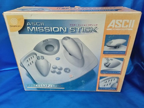 Sega Dreamcast ASC-1305MS ASCII Mission Stick Controller Japan Import Used - Picture 7 of 9