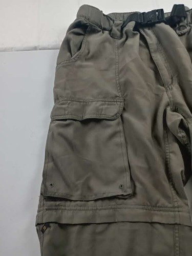 Boy Scouts Of America Pants Mens XL Nylon Green Convertible and Belted Uniform - Picture 4 of 17