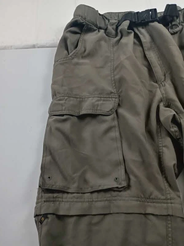 Boy Scouts Of America Pants Mens XL Nylon Green Convertible and Belted Uniform - Image 4 of 4