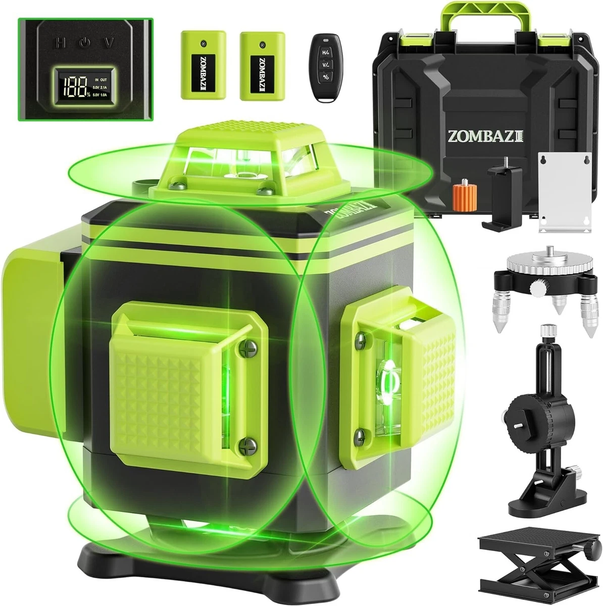 Room level laser outlet
