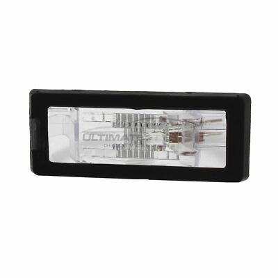Renault Captur 2013-> Rear Number Plate Light Lamp Single