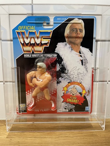 WWF HASBRO RICK FLAIR MOC WRESTLING FIGURE MINT ON...