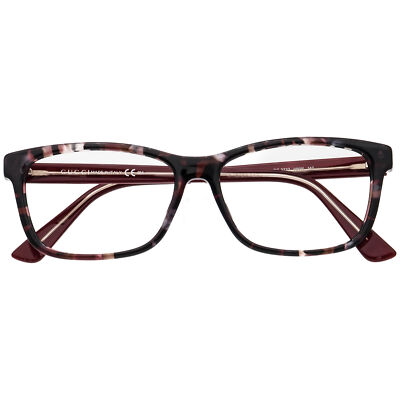 Gucci Eyeglasses GG 3723 HMW Marble Bordeaux Havana Square  display picture 1