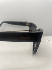 BALMAIN Sunglasses  | Made In France | BL1525S 55mm Black Gold Quality