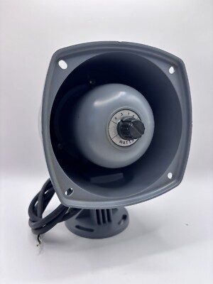 4J Fourjay Industries Paging Horn Speaker Grey  model 306/70J-TG Dayton Ohio