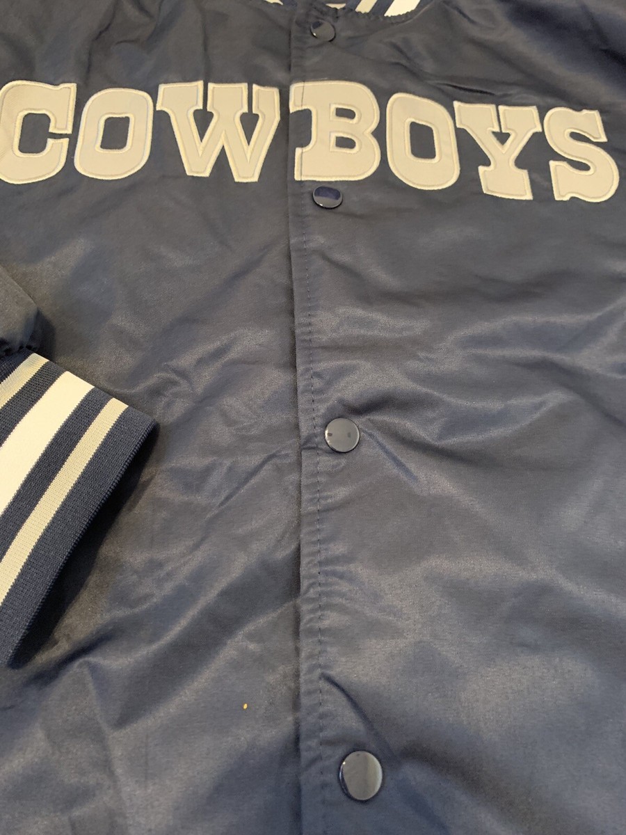 Dallas Cowboys 2XL Ultra Game Full Snap Satin Jacket Men's Brand