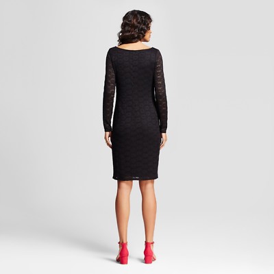 ingrid and isabel lace maternity dress Maternity Black Lace Dress - Isabel Maternity by Ingrid & Isabel Size XXL