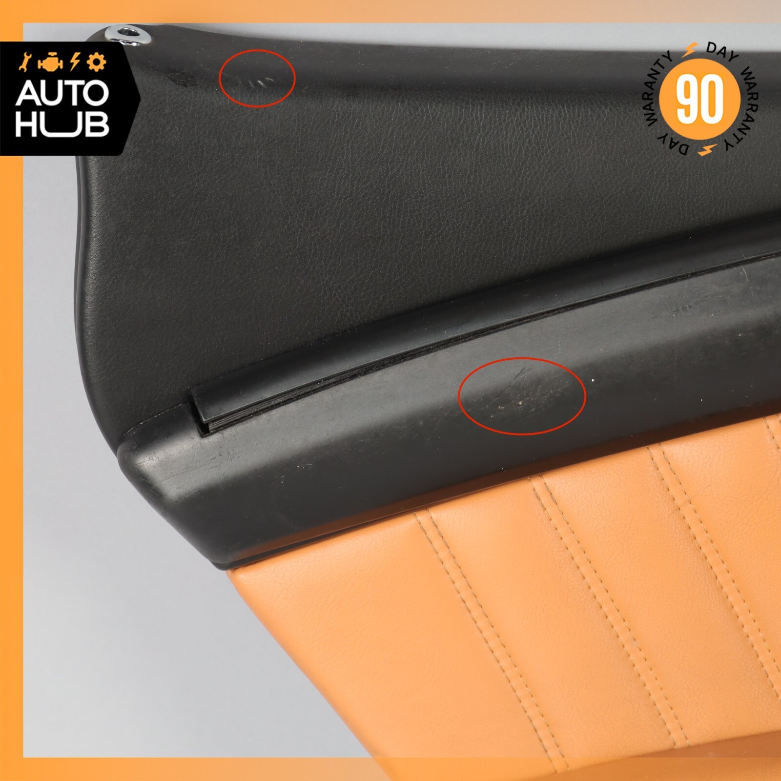 03-13 Maserati Quattroporte M139 Rear Left Driver Side Interior Door Panel OEM