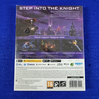 Gotham Knights Special Edition PS5, NEUF Sous Blister, Avec Steelbook