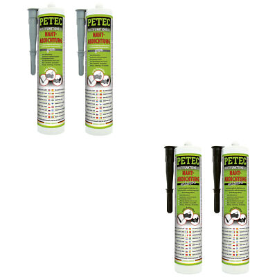 Petec 2x Multifunctional Seam Sealer Grey Black 310ml Choice