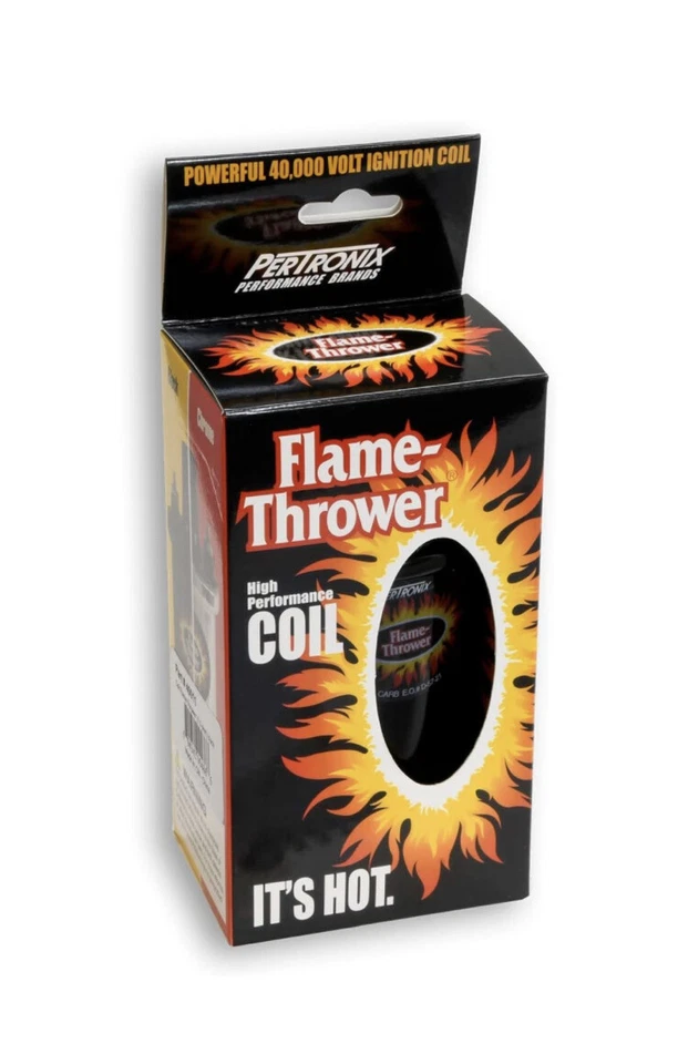 PERTRONIX 40011 FLAME-THROWER COIL 40,000 VOLT 1.5 OHM BLACK - Image 3 of 4