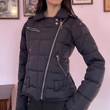 00s Miss60 Black Puffer Jacket 5fd8