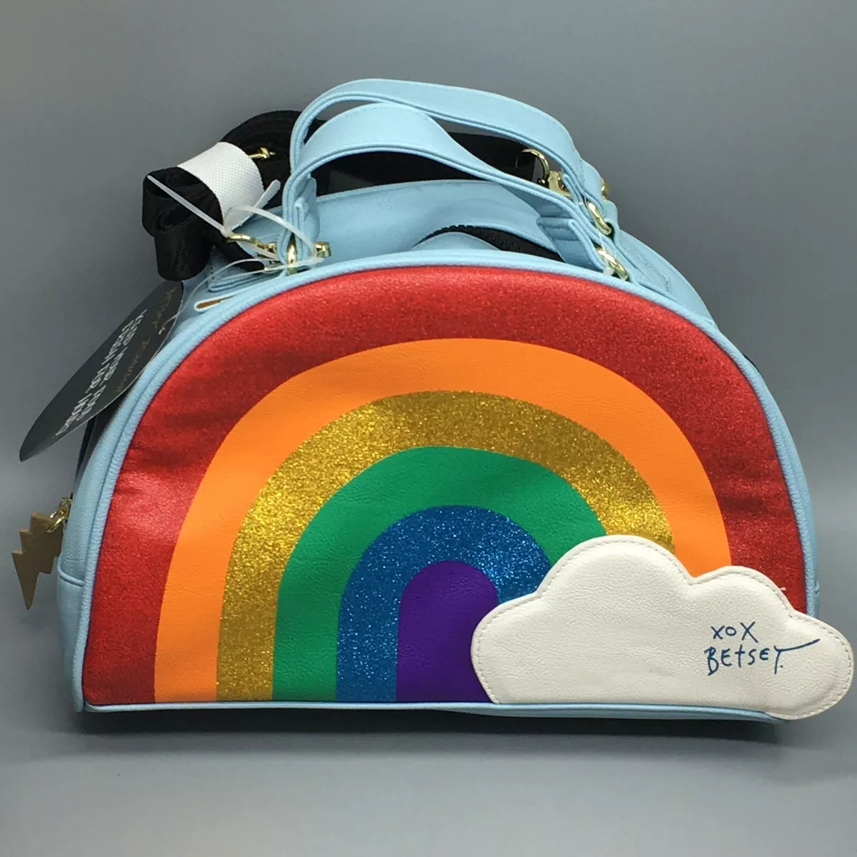 Betsey johnson sales rainbow bag