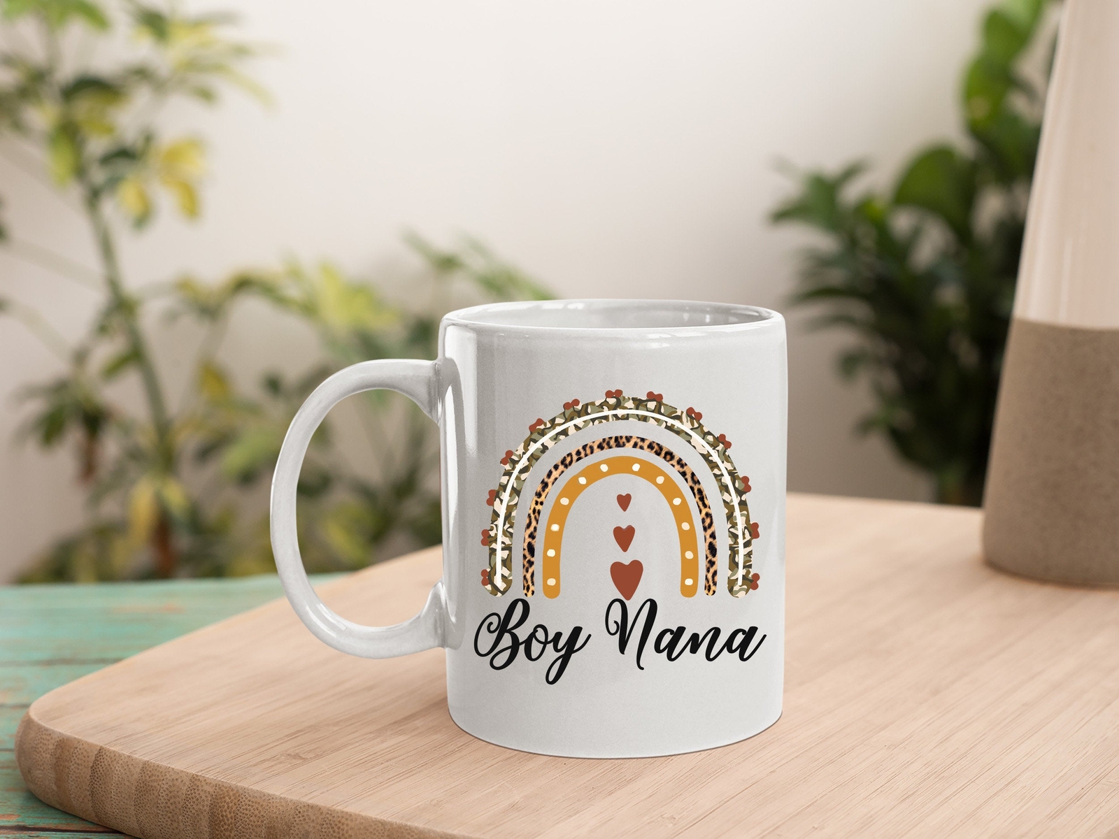Rainbow Leopard Mama Mug - Unique Mother's Day Gift Idea  