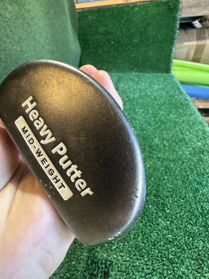 FAIR! Heavy Putter L3 Mid Weight Black Putter~Lamkin Grip~33.5” Mens RH - Image 3 of 4