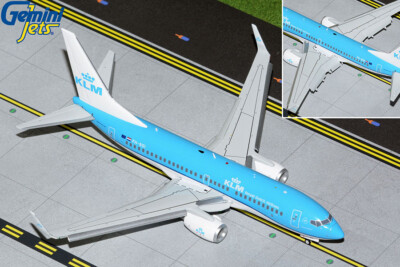GEMINI JETS KLM BOEING B737-700 FLAPS DOWN 1:200 DIE-CAST G2KLM986F 