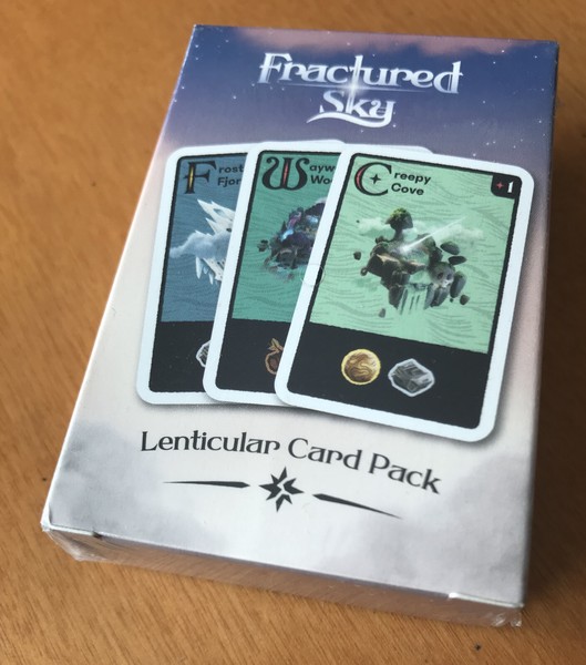 Fractured Sky Lenticular Card Pack - Kickstarter Ks - Neu Sealed New Sealed-image