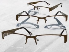 Edel Anspruchsvolle Smart Intelligent Modern Klarglas Brillen Brown Rahmen