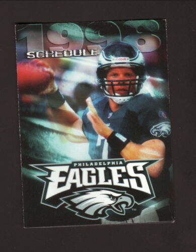 Philadelphia Eagles--Bobby Hoying--Programma tascabile 1998--Modello