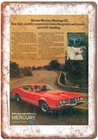 Old 50 Years of Mercury Style and Performance Ad Retro Look Metal Sign A11521