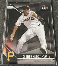 2021 Bowman Platinum Carmen Mlodzinski TOP-7 Pittsburgh Pirates