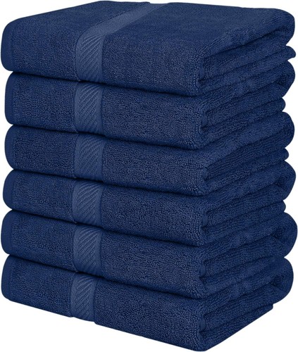 100% Premium Egyptian Cotton Bath Towels Soft Hotel Quality Towels Sheet 500 GSM - Picture 12 of 19