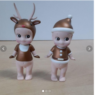 Sonny Angel 2006 Christmas Santa Claus Gold Figure 2 set | eBay