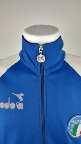 Diadora Italia Chándal Completo Fútbol Hombre Talla XL Tracksuit Deporte Vintage - Imagen 2 de 14