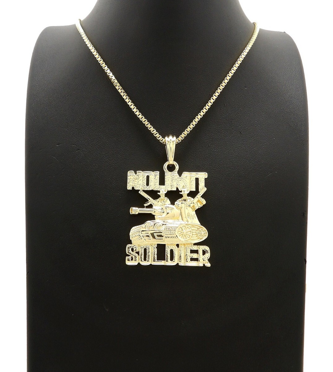 Hip Hop No Limit Soldier Military Tank Pendant 24