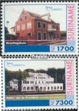 suriname 1789-1790 neuf 2001 unesco Welterbe