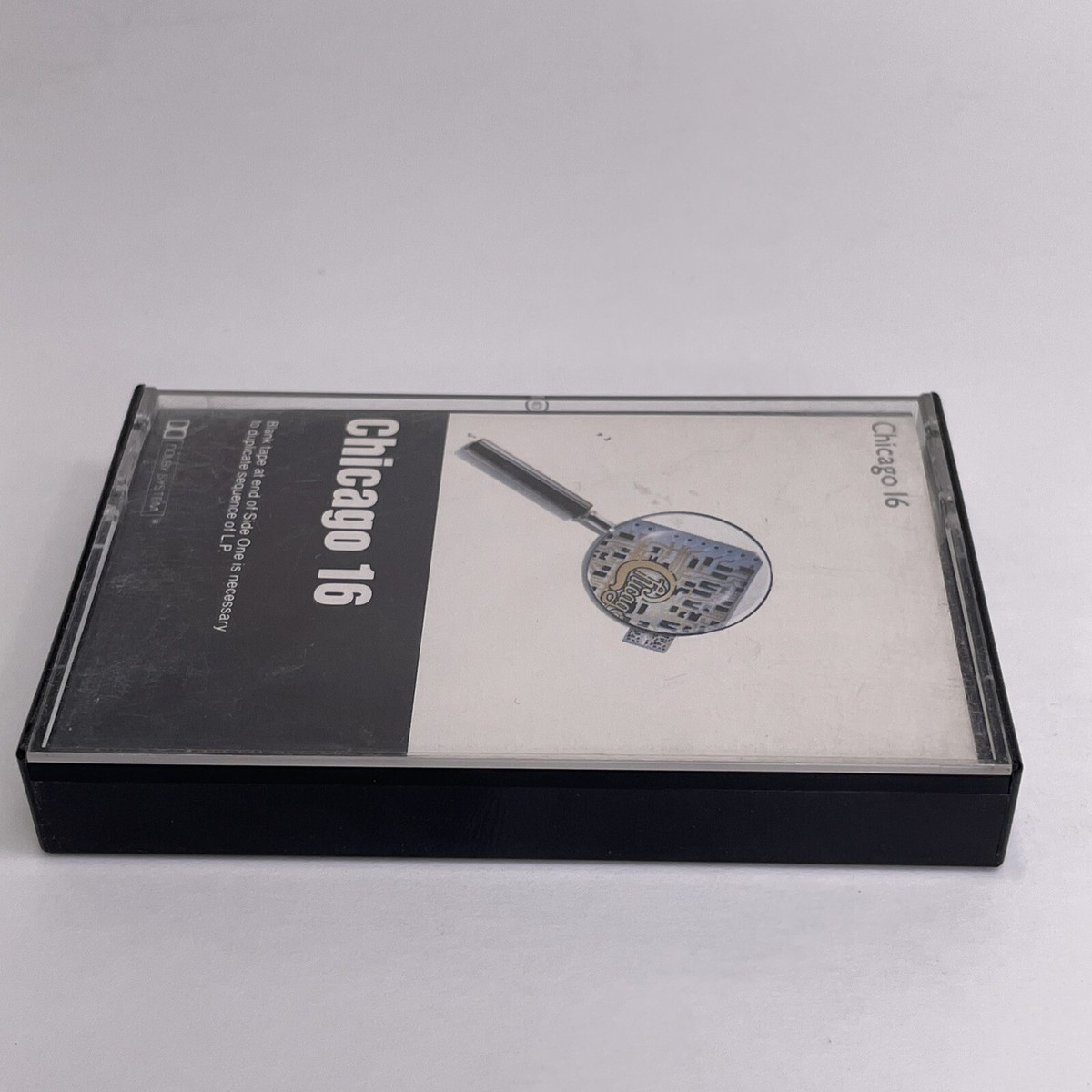 Chicago, Chicago 16 (Audio Cassette Tape, 1982) White Cart, Made 