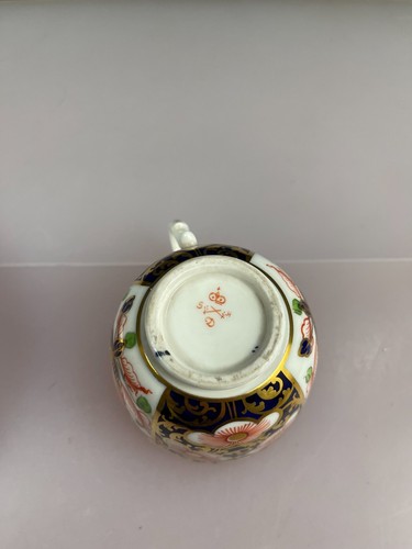Royal Crown Derby Imari große Kaffeetasse und Untertasse 1784 - 1825 AF - Bild 8 von 8