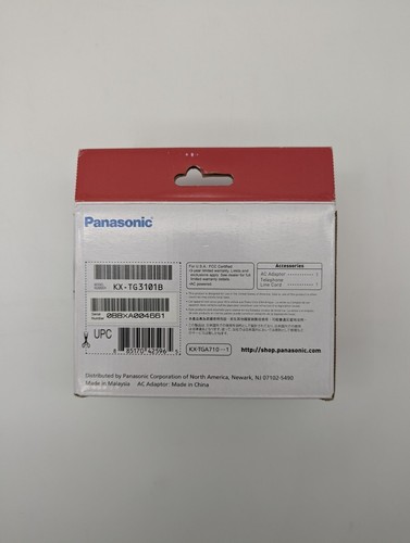 Panasonic Call Block Blocker Button KX-TG3101B Robocalls Telemarketer Call Block - Picture 2 of 6