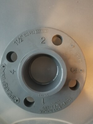 1-1/2 Sch 80 CPVC Socket Weld Van Stone Flange Spears 854-015C New old stock!