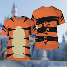 Tigger Winnie the Pooh Halloween Costume For Family 3D T-SHIRT All Over Print