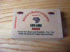 Beautiful Vintage Klein's Bait Co Life Like Roach Cork Fly Rod Lure