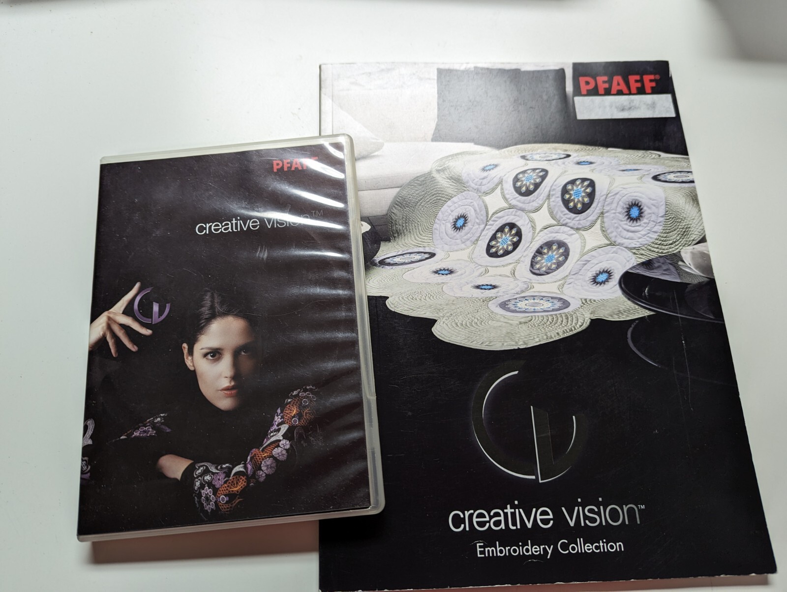PFAFF CREATIVE VISION SEWING & EMBROIDERY MACHINE SWEDEN MADE W/5.5