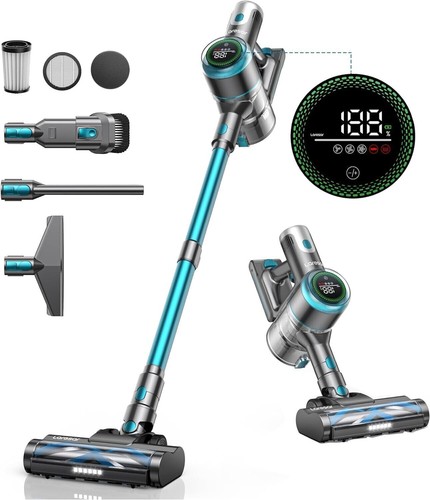 Laresar Aspirapolvere senza fili, Aspirapolvere Stick con Touch Screen, Fino a - Foto 12 di 12