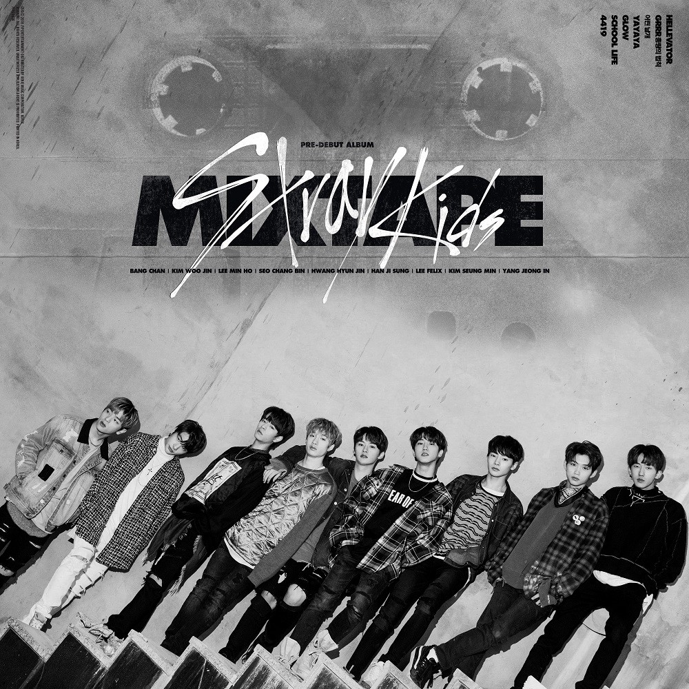 STRAY KIDS - Mixtape (Debut Album) CD+Photobook+2 Photocards+Free