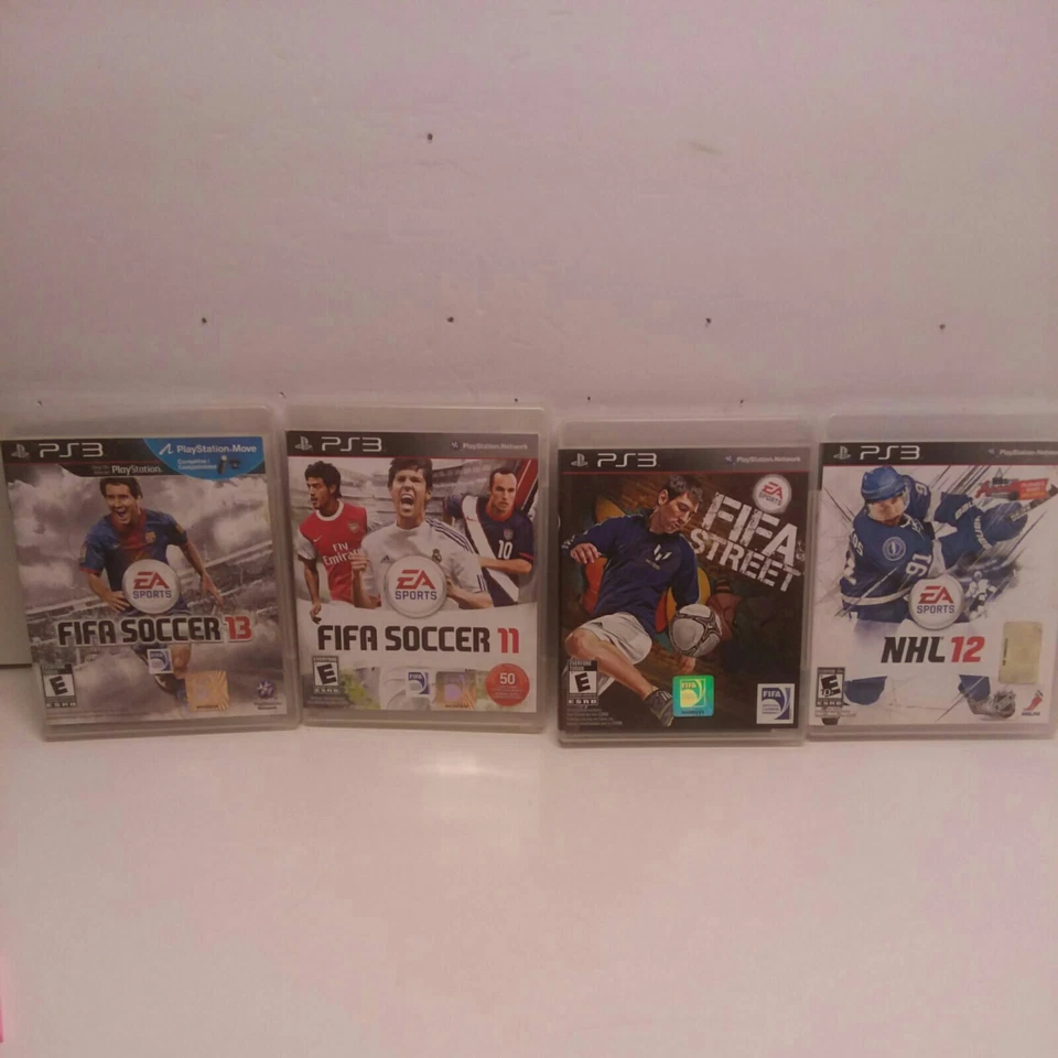 PS3 FIFA Soccer 11 and FIFA Soccer 13 FIFA Street NFL 12 Lot Of 4 - Image 2 of 4