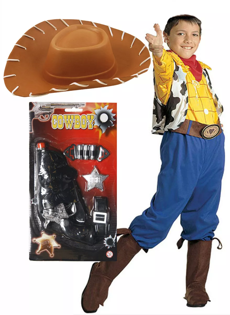 Ni os Ni os Ni os Woody Toy Story Billy Vaquero Elegante Vestido Disfraz Conjunt