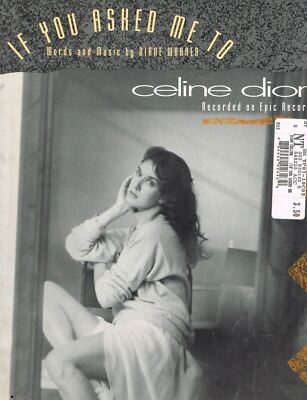 If You Asked Me Too Celine Dion Sheet Music - RA8-41