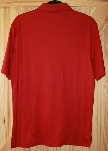 Ball State University – Colosseum Athletics Red Polo Shirt – Size Medium - Picture 2 of 5