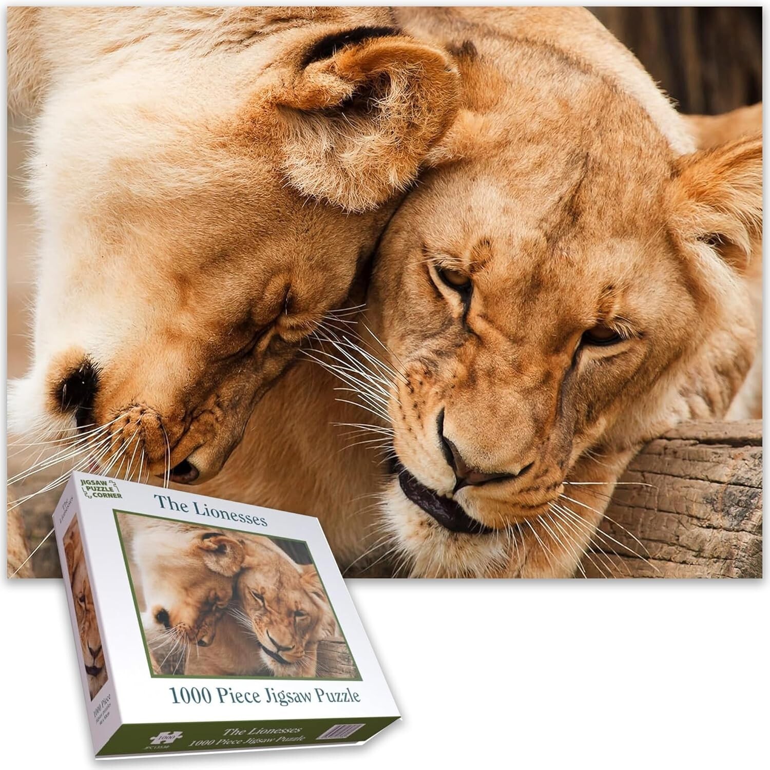 Majestic Lion 1000 Piece Jigsaw Puzzle – Wild Beauty of the African Savannah