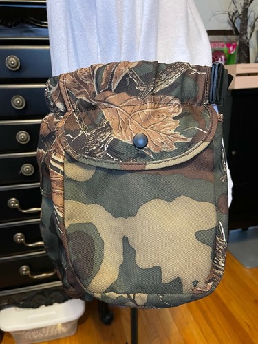 3 UTILITY POUCHES (1 Large 2 Smaller) Green Camo ADJUSTABLE WAIST FANNY PACK-XPO - Picture 4 of 12