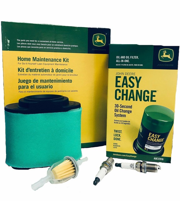 John Deere Original Equipment Model E170 Maintenance Kit + Mulching Blades eBay