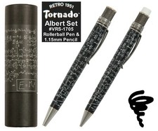 Retro 51 Albert Vintage Metalsmith Rollerball Pen & Pencil Set #VRS-1705