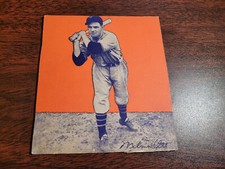  1936 Wheaties Series 1 Mel Ott Hand Cut Baseball Card Very Good