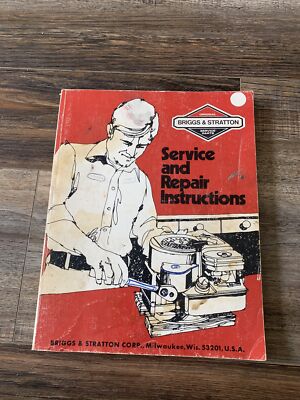 Briggs And Stratton Service And Repair Instructions Manual Part No. 270962 | eBay